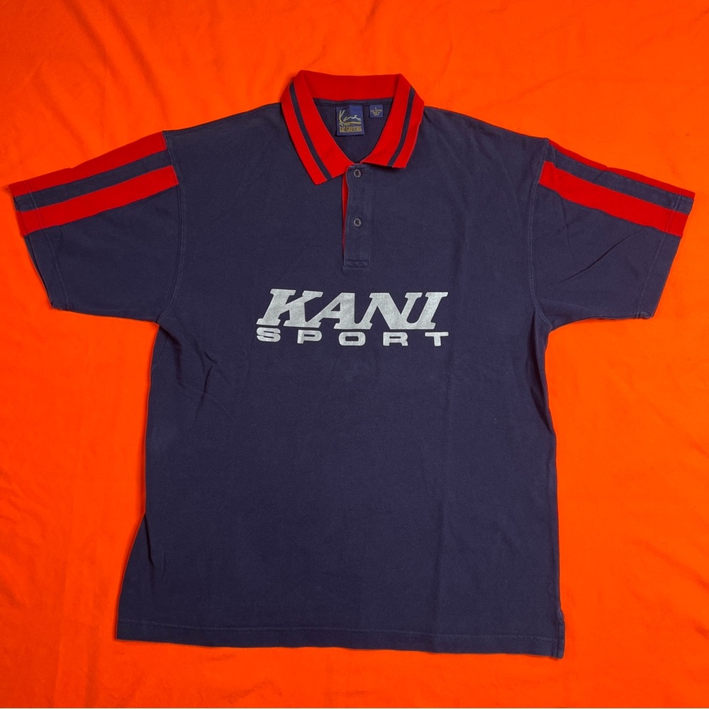 Vintage Karl Kani Jeans Sport Hip Hop Polo Shirt